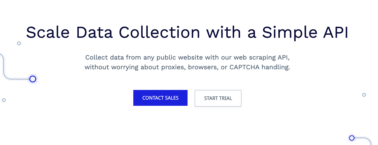 ScraperAPI scraping API
