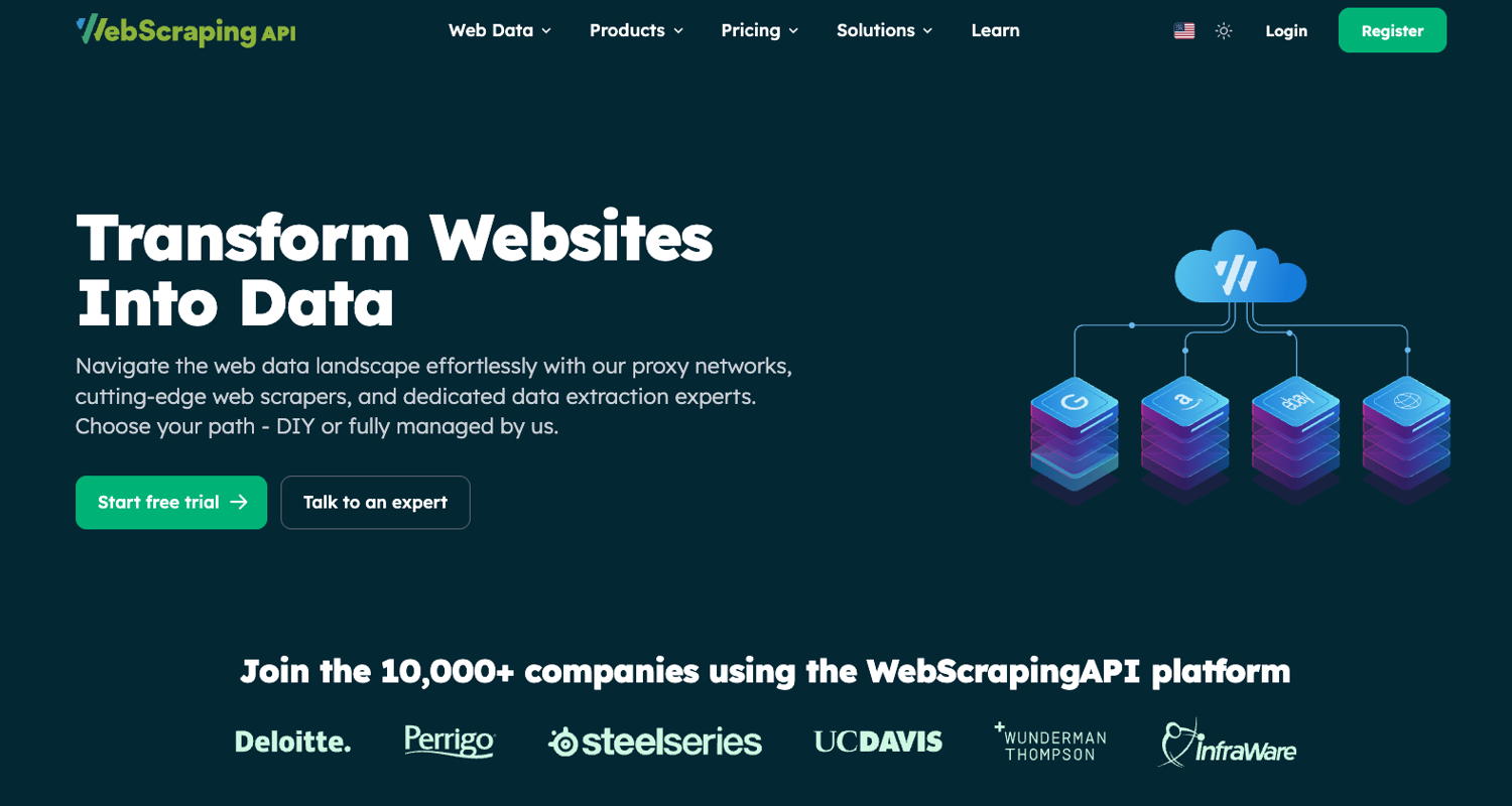 WebScrapingAPI