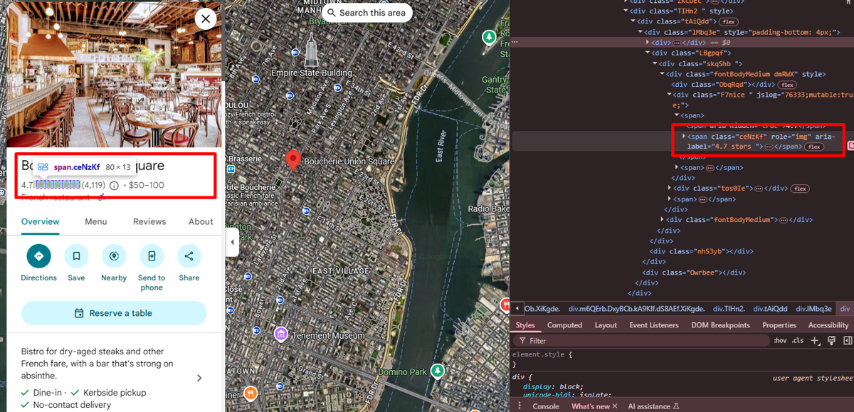 Google Maps scraping tutorial part 2