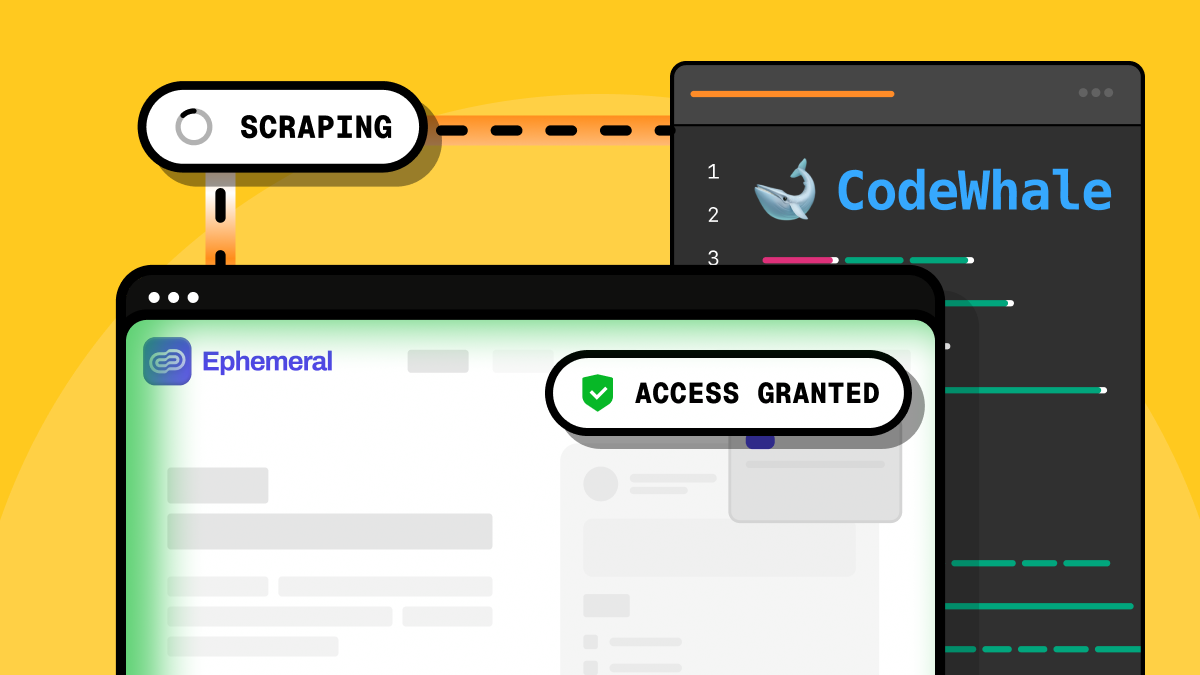 Web Scraping With CodeWhale: Live Web Data Access blog post cover