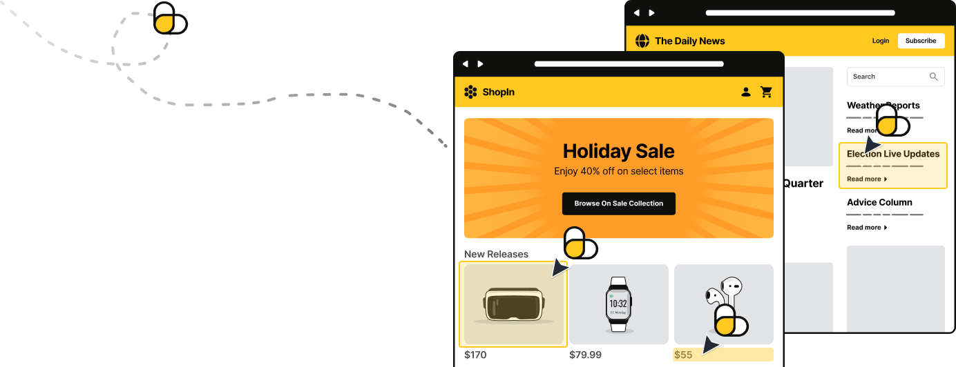 AI adapting to website changes