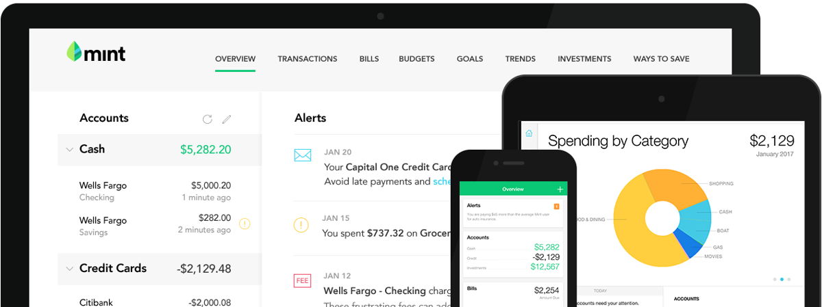 Mint.com screenshot